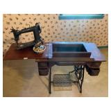 Vintage Wheeler and Wilson sewing machine