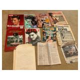 Elvis Presley books, magazines, articles