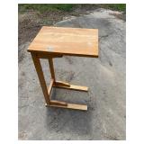 Wood side table/ tray