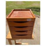 4 drawer storage cubicle