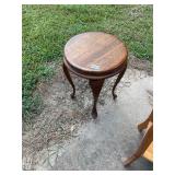 Small Round wood table