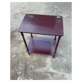 2 tier pressboard table