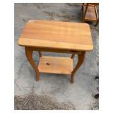 Wooden side table