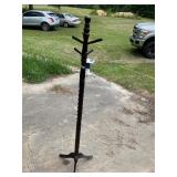 Wooden coat/ hat rack - dark color