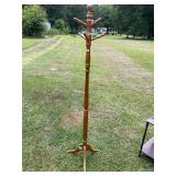 Wooden coat/ hat rack - lighter color
