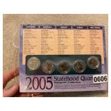 5- Statehood Quarters- 2005- Hologram Collection