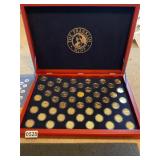 50- Franklin Mint- Complete Statehood Quarter Set
