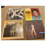 4- Elvis Presley records, vinyls, 78ï¿½s