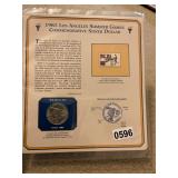 1983 Los Angeles Summer Games Silver Dollar