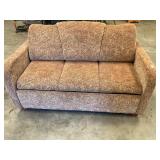 Fold out camper couch- w/ blow up mattress