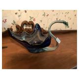 Murano glass swan