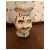 McCoy pottery chef cookie jar