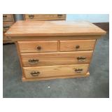 Solid wood dresser