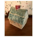 Brush McCoy log cabin cookie jar