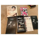 Elvis Presley Books and cassette tape collection