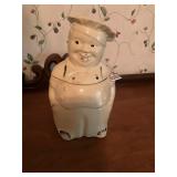 American Bisque Dutch boy cookie jar