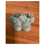 Vintage McCoy baby shoe planter