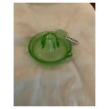 Green uranium glass juicer