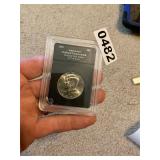 2000 Kennedy half dollar- brilliant uncirculated