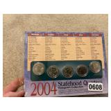 5- Statehood Quarters- 2004- Hologram Collection