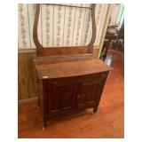 Antique dresser w/ mirror frame