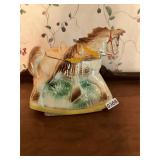 McCoy rocking horse/hobby horse cookie jar