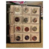 12- Elvis Presley half dollar coins