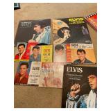 8- Elvis Presley records, vinyls, 33ï¿½s 78s