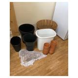 Whitaker, Waste, plastic cans, clothespins