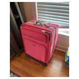 Pink suitcase