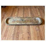 Wooden dough bowl-12 x 39