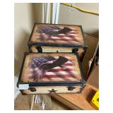 2- American Eagle style boxes