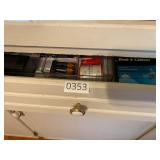 Mystery drawer two, tape and batteries