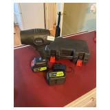 Storm machine cordless leaf blower