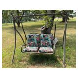Patio swing and frame