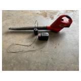 Black and Decker blower, charger, 2 batteries