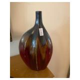 Ribbed vase