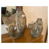 2- Heavy fish statues decor