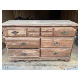 Wooden dresser, great refinishing project