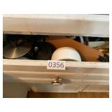 Kitchen catch all drawer - lots of utensils