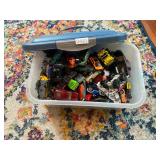 Tote of toy cars