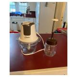 Oster chopper and jar chopper