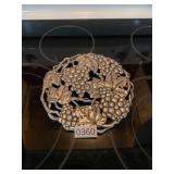Arthur Court grape trivet