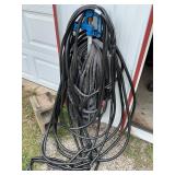 Two garden hoses