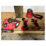 Craftsman power tool lot, no batteries or charger