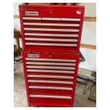 U.S. General rolling, toolbox and contents