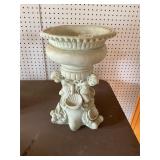White cherub Angel planter