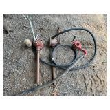 3 hand oil pumps
