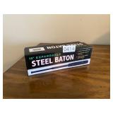 Steel baton