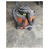 Rigid 12 gallon wet, dry vac